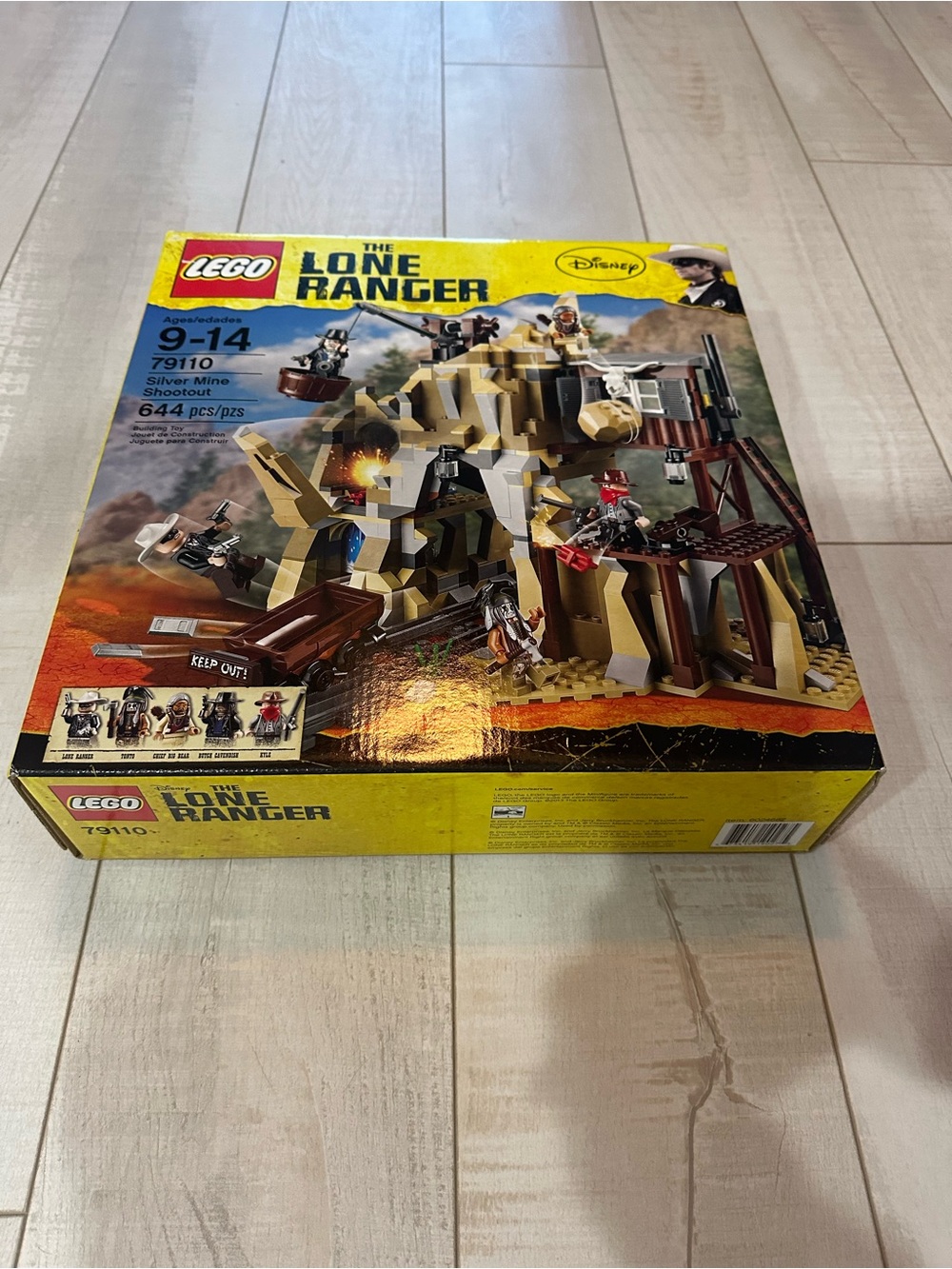 BRAND NEW/SEALED - RARE Lego The Lone Ranger 79110 - Silver Mine Shootout NIB